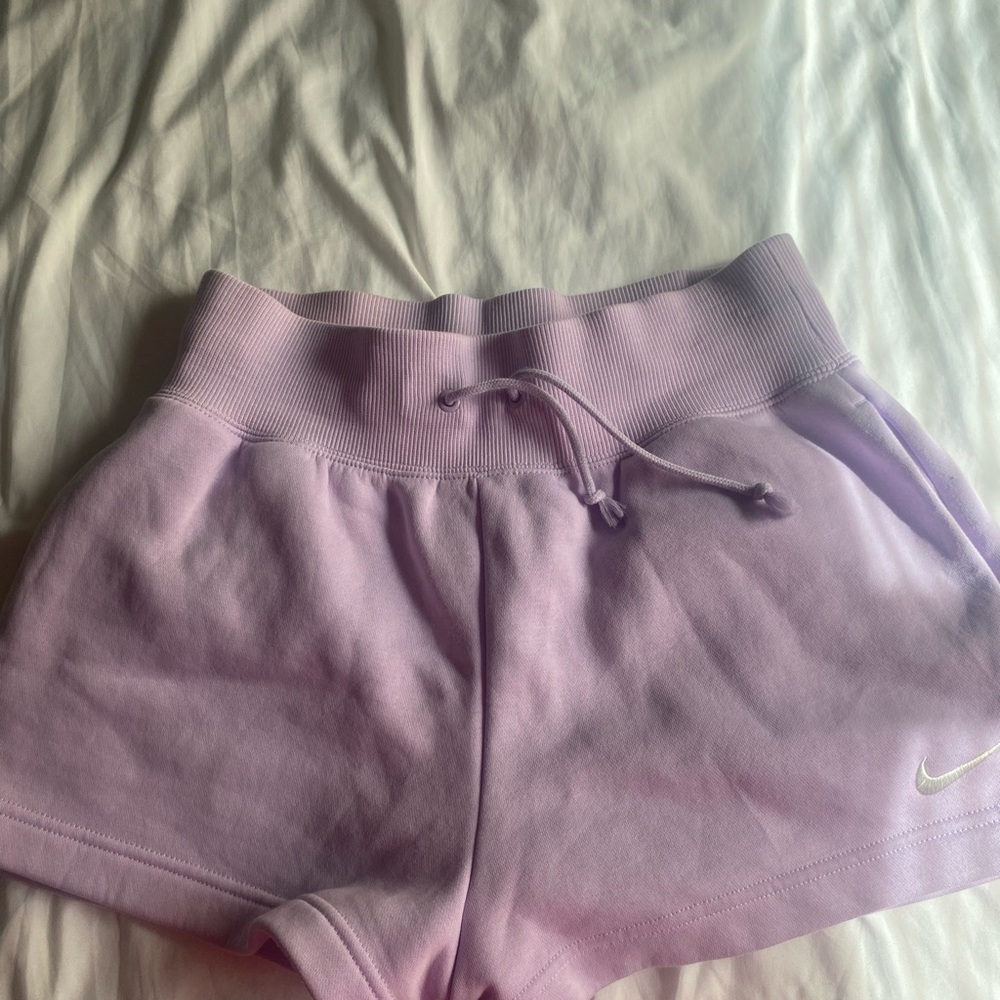 Nike Women's Pastel Purple Athletic Shorts